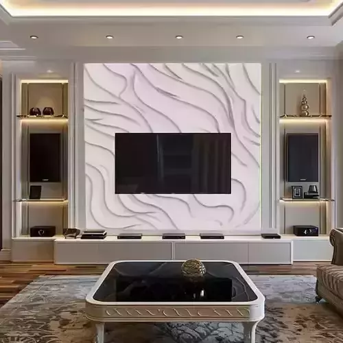 decor set wall panel wall relief mural CNC 43 