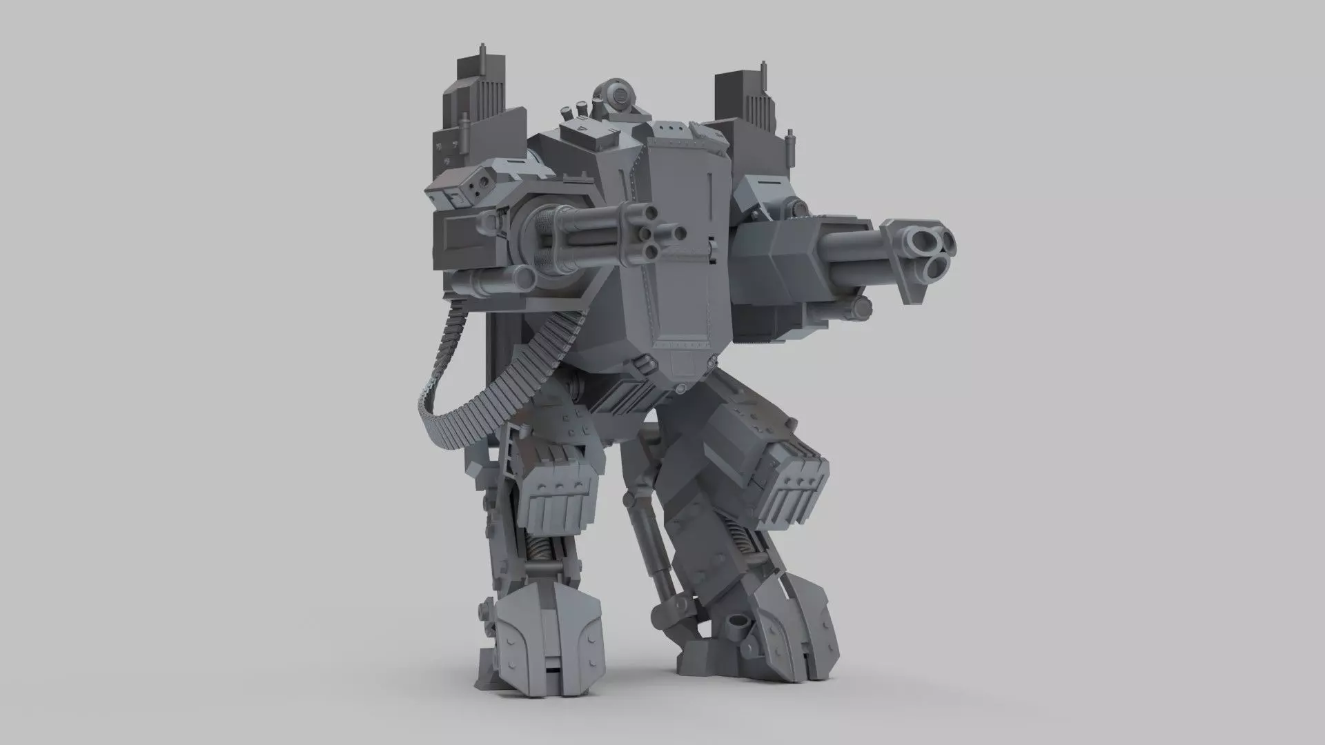 William Gun Walker 3D print model_0