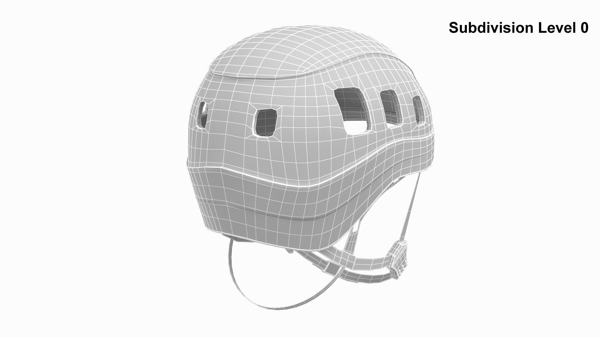 Safety Or Climbing Helmet 03 3D model_20