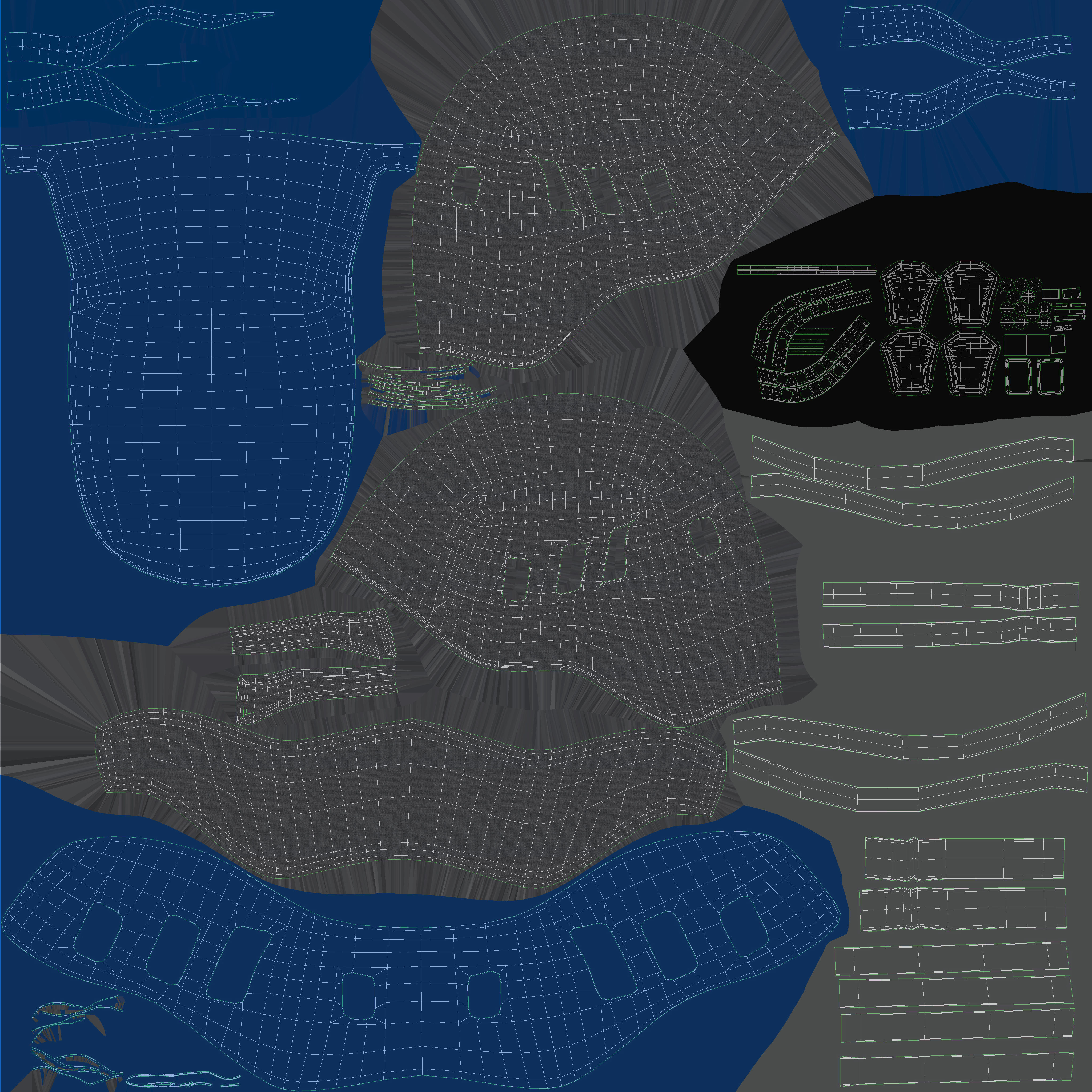 Safety Or Climbing Helmet 03 3D model_16