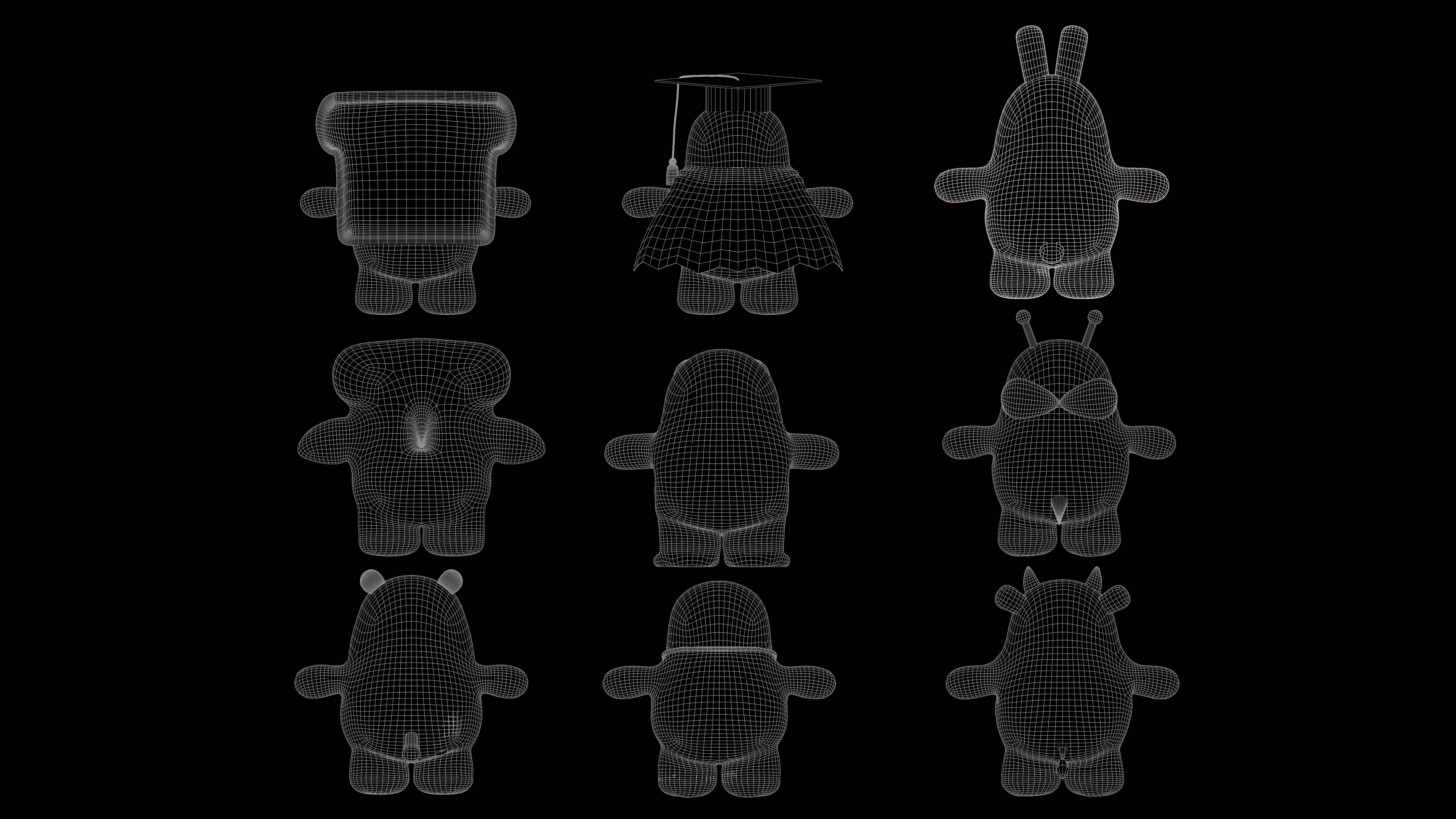 Spud Crew 3D Characters For Animation 3D model_6