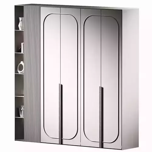 Cabinet furniture Modern minimal composition