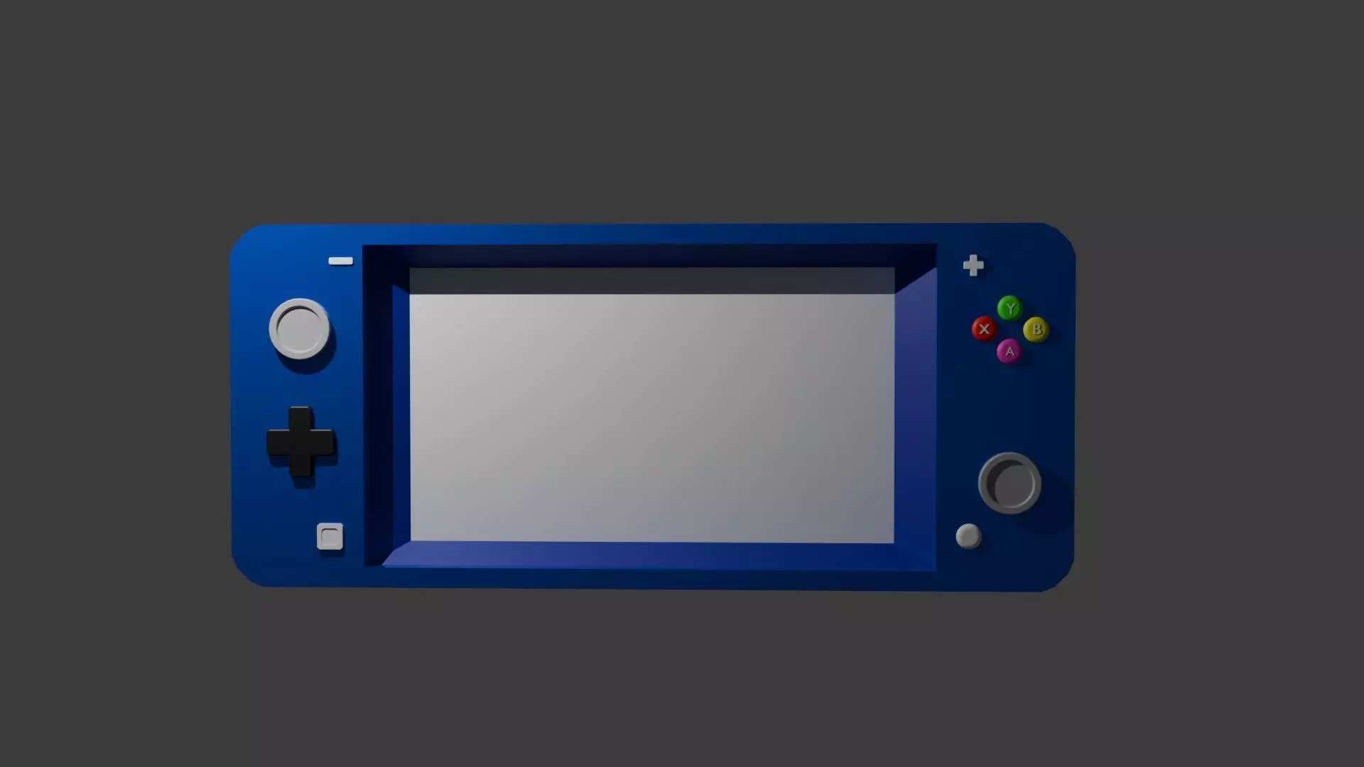 gamepad Free low-poly 3D model_0