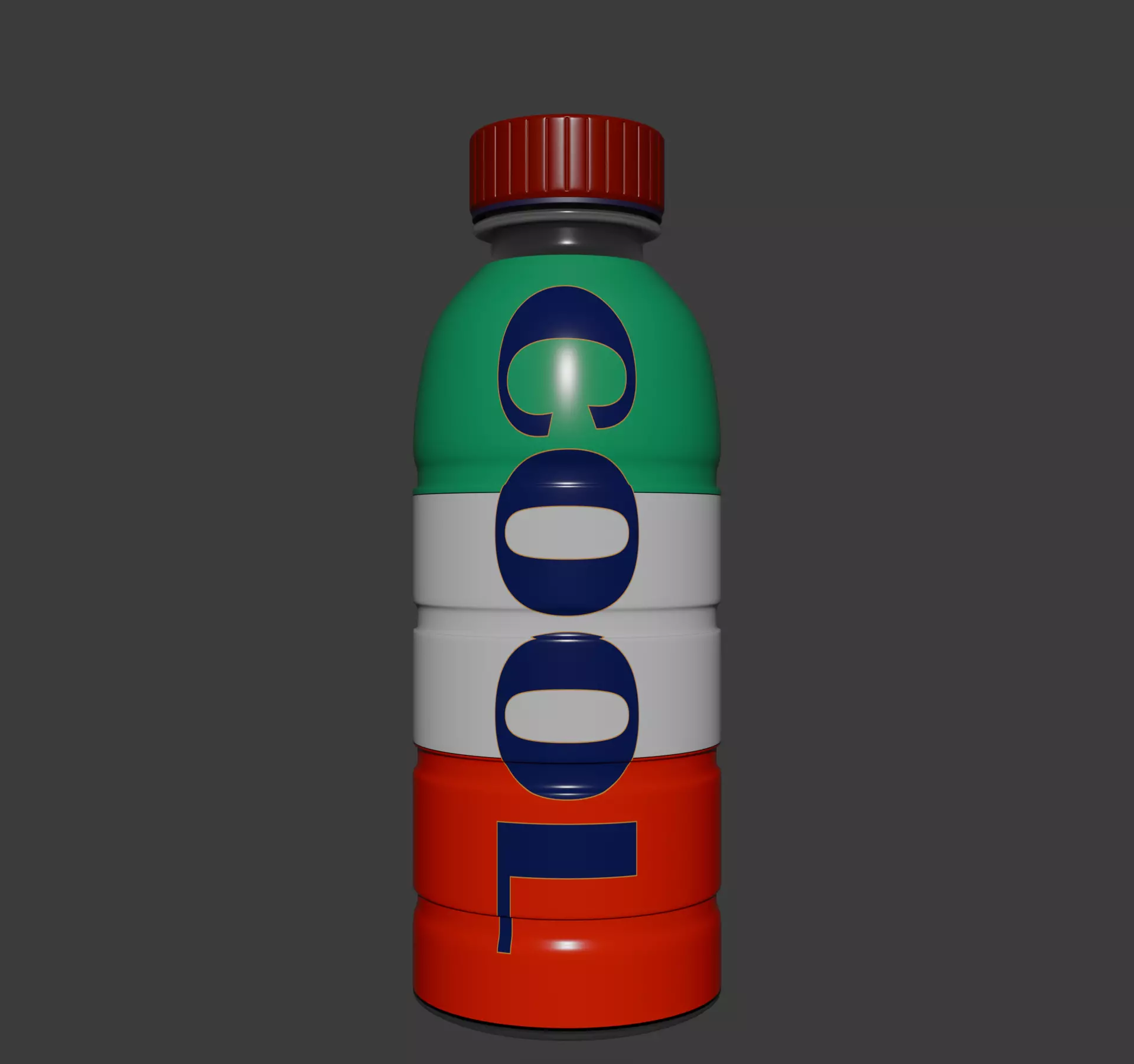 Plastic Bottle Free 3D model