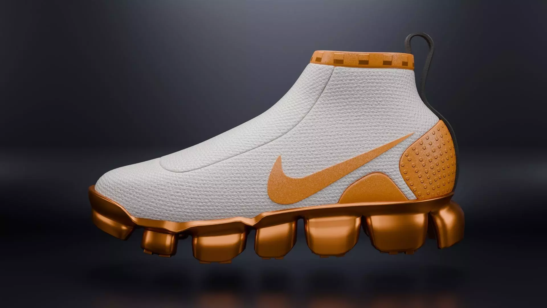Nike vapor mars - Yellow 3D model