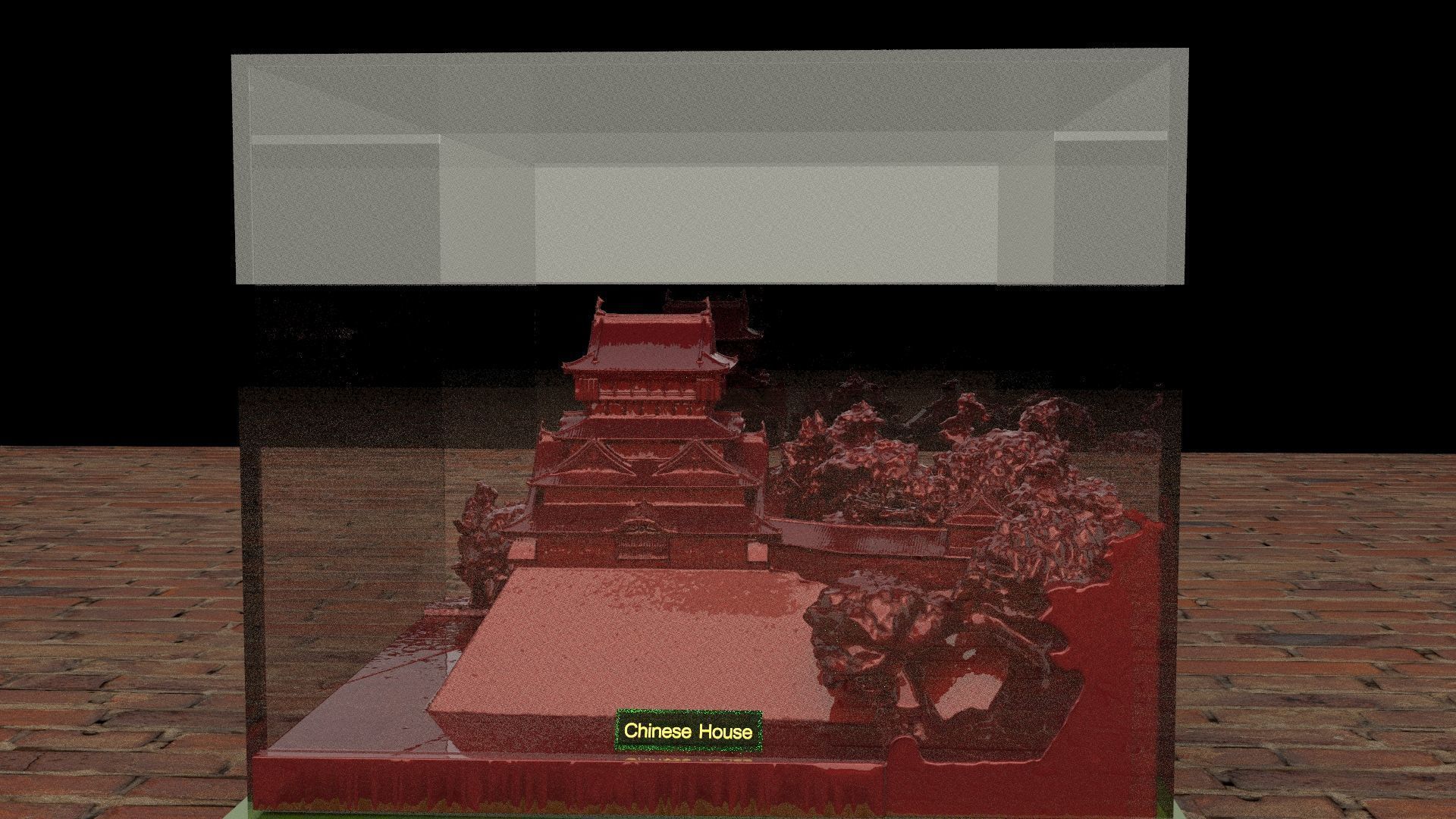 Chinese ancient house 3D model_2