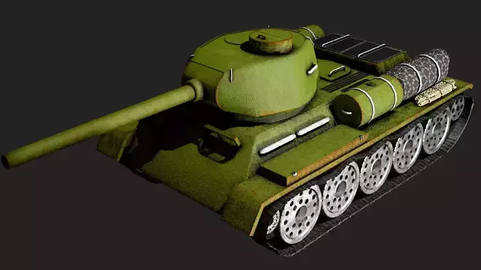 3D model tank