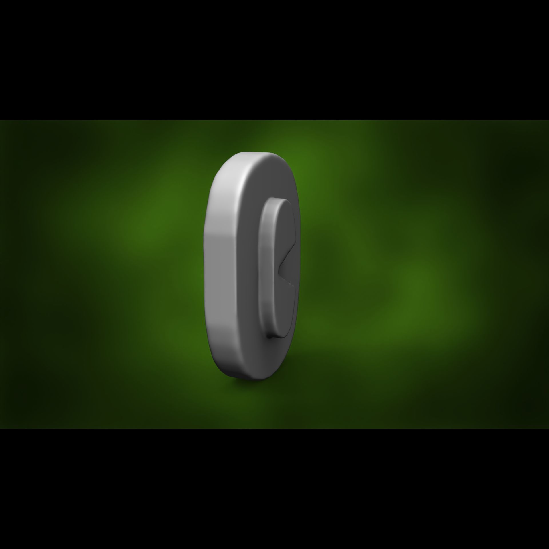 Coin - video game 3D print model_3