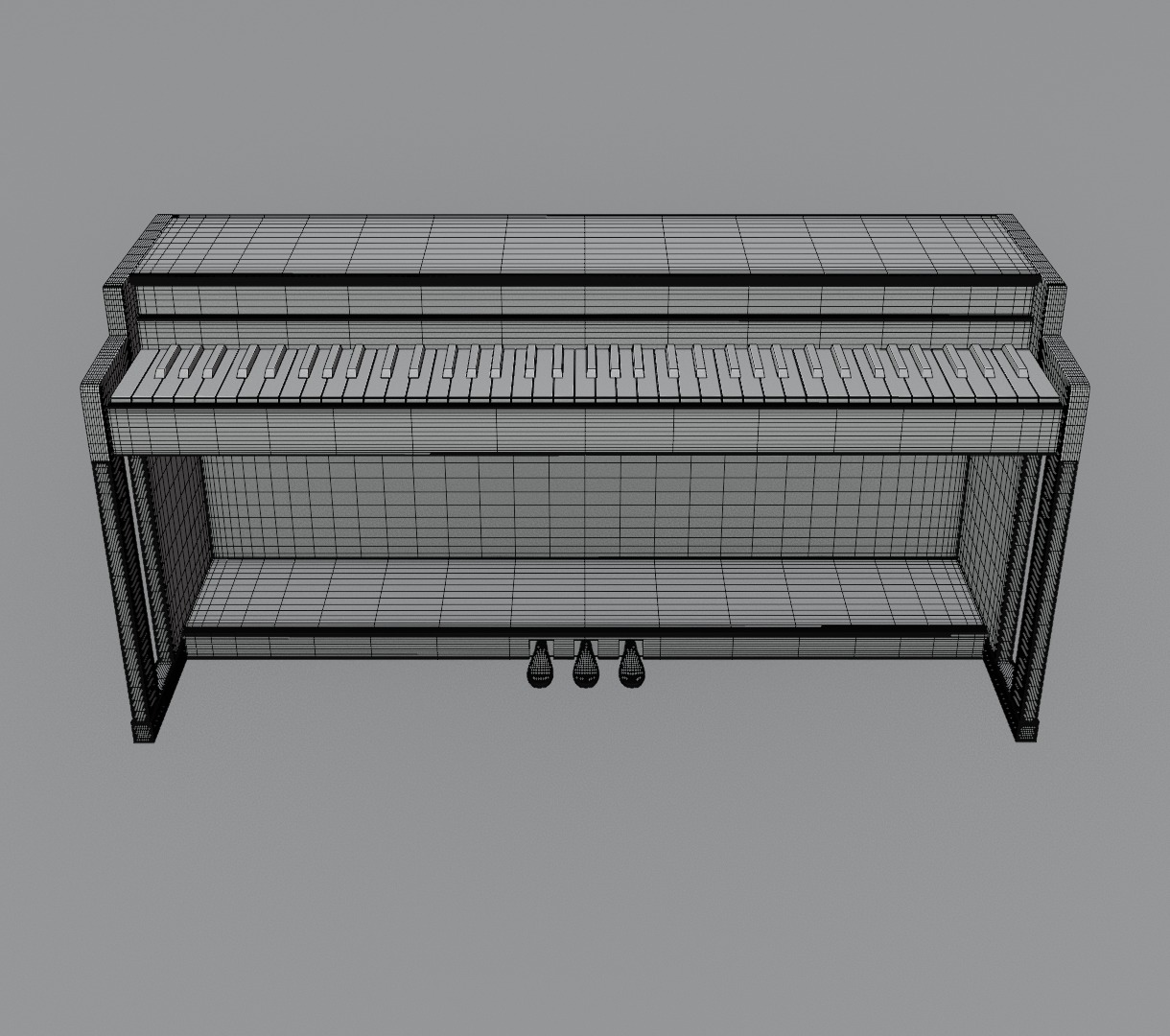 Piano music 3D model set 3D model_13