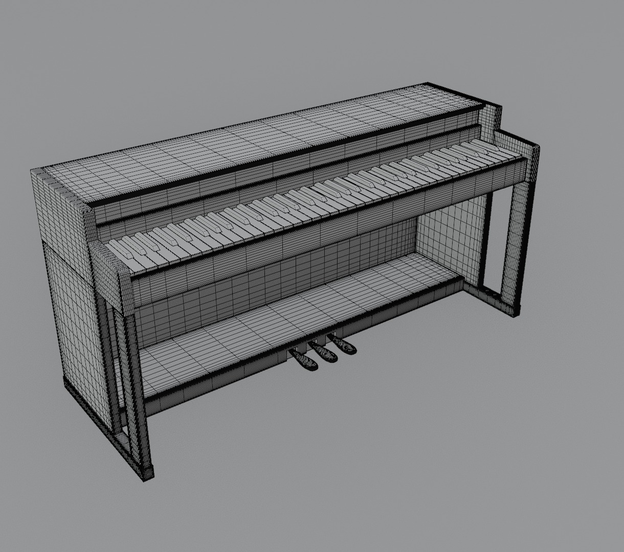 Piano music 3D model set 3D model_12