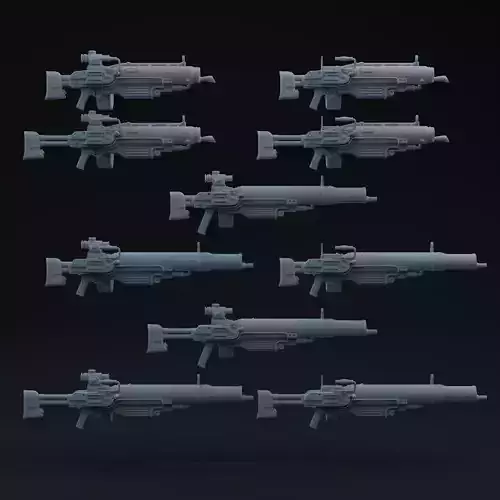 F4 AR One-Twelfth Scale Pack 3D print model