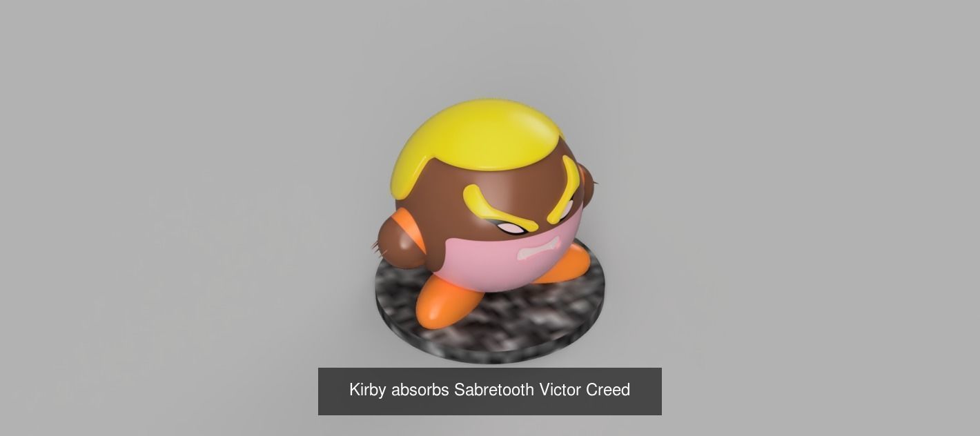 Kirby absorbs Marvel Universe 3D Model Collection_4