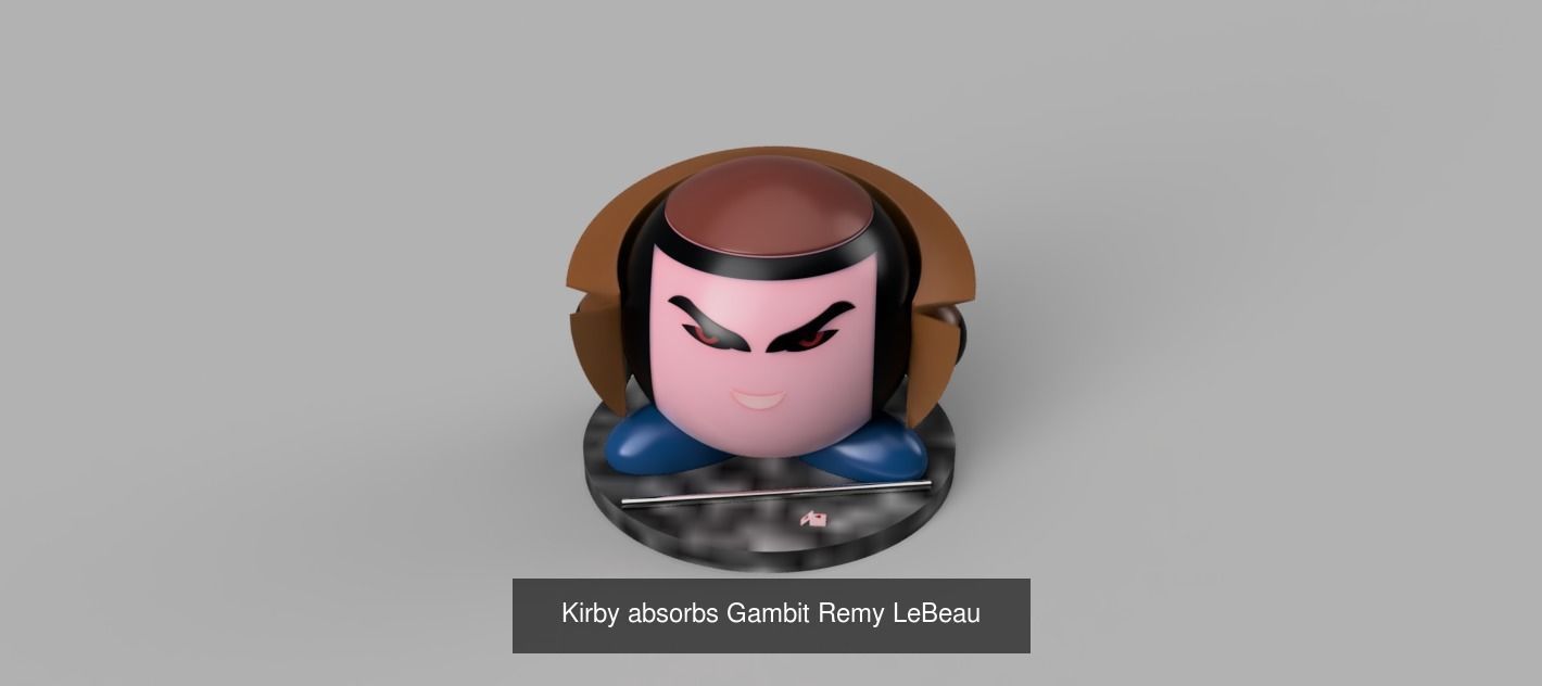 Kirby absorbs Marvel Universe 3D Model Collection_5