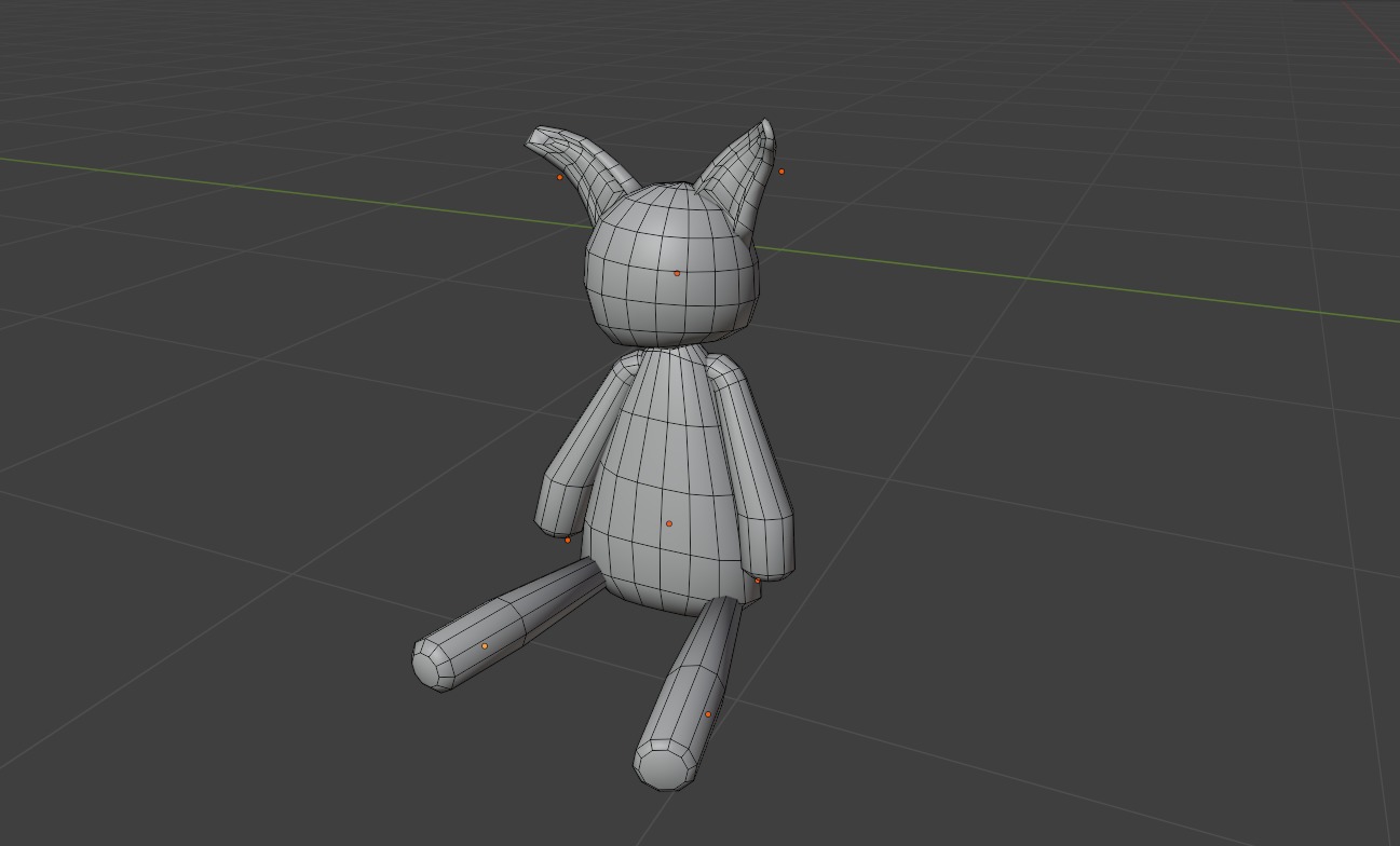 Creepy Doll - Fantasy Low-poly 3D model_3