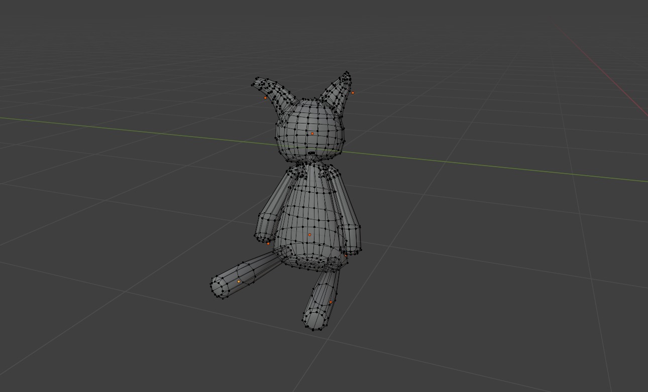 Creepy Doll - Fantasy Low-poly 3D model_4