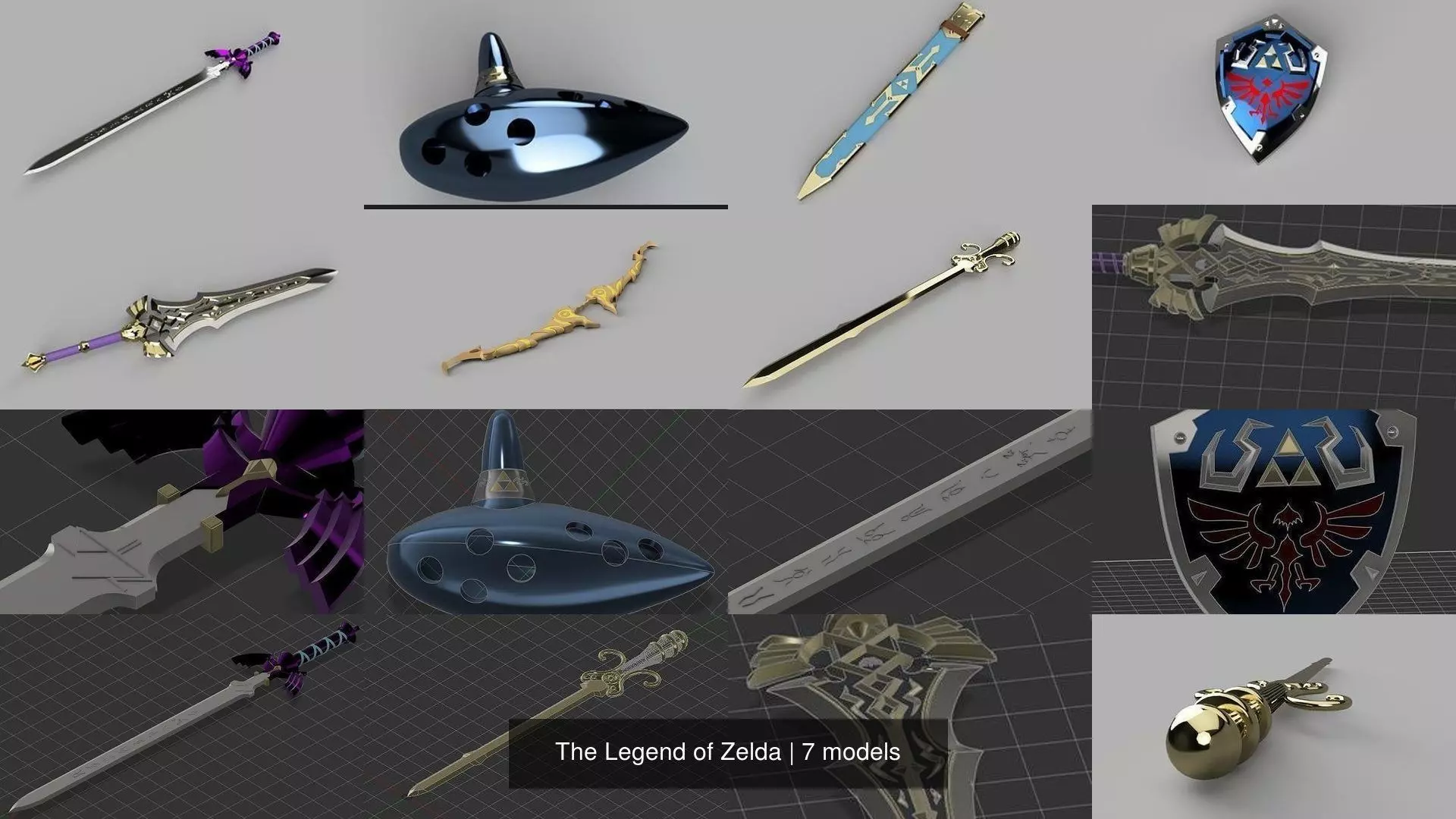 The Legend of Zelda 3D Model Collection_0