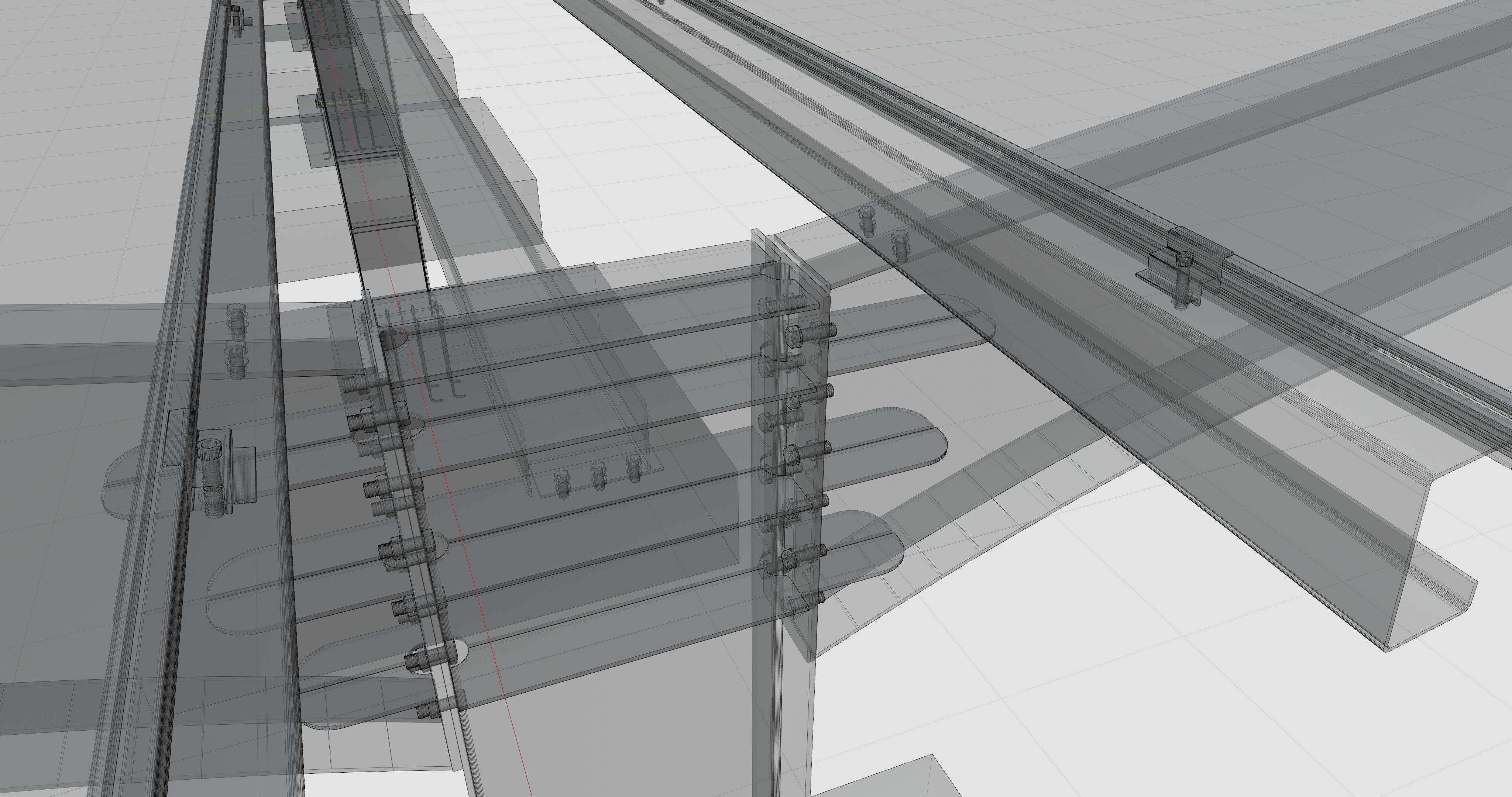 Y TypeSolar Carport Type 3D model_28