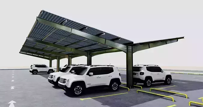 Y TypeSolar Carport Type