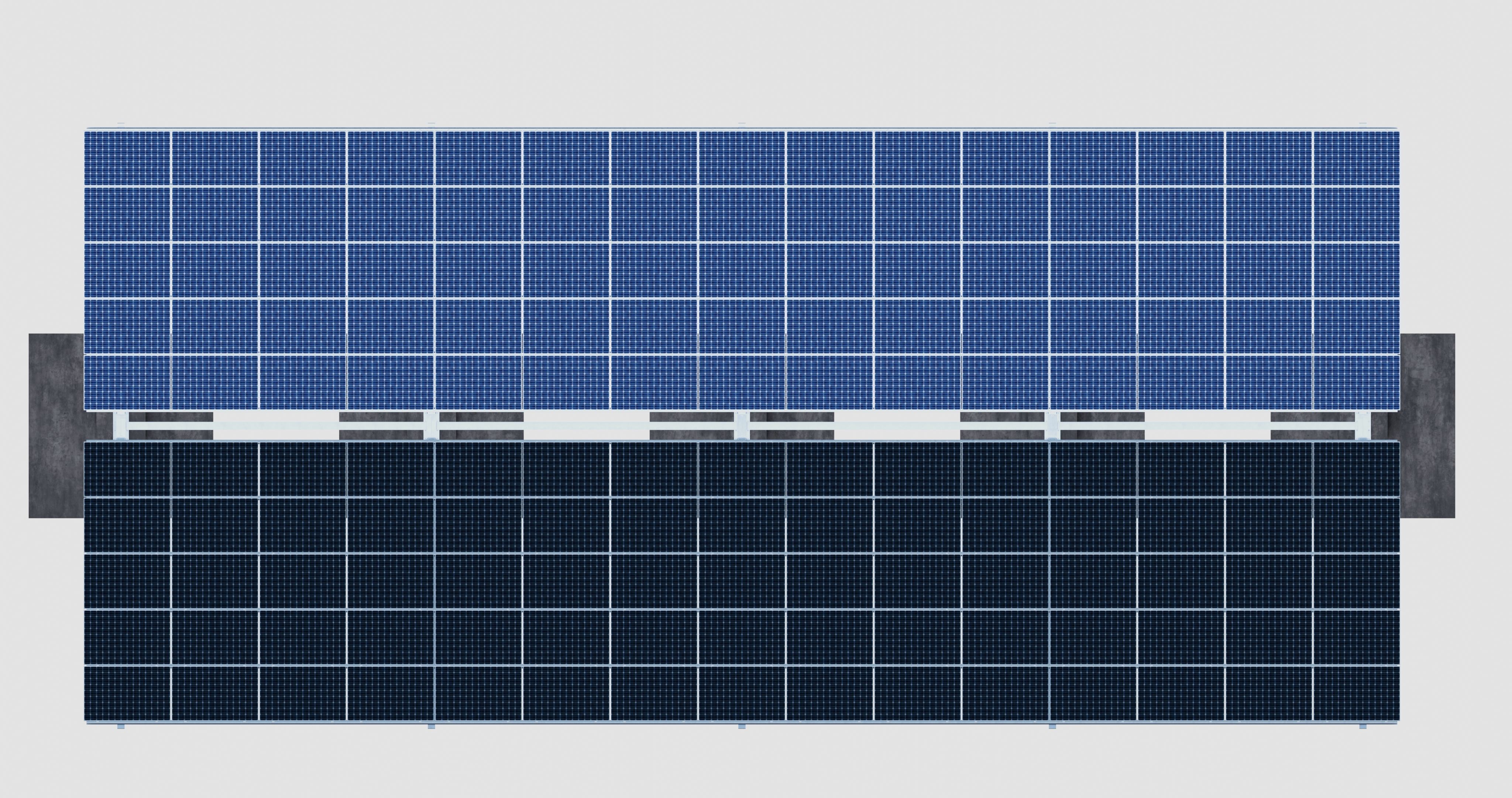 Y TypeSolar Carport Type 3D model_24