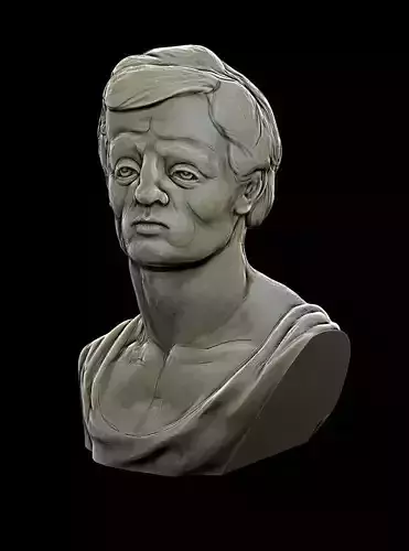 Random Bust Guy 3D print model