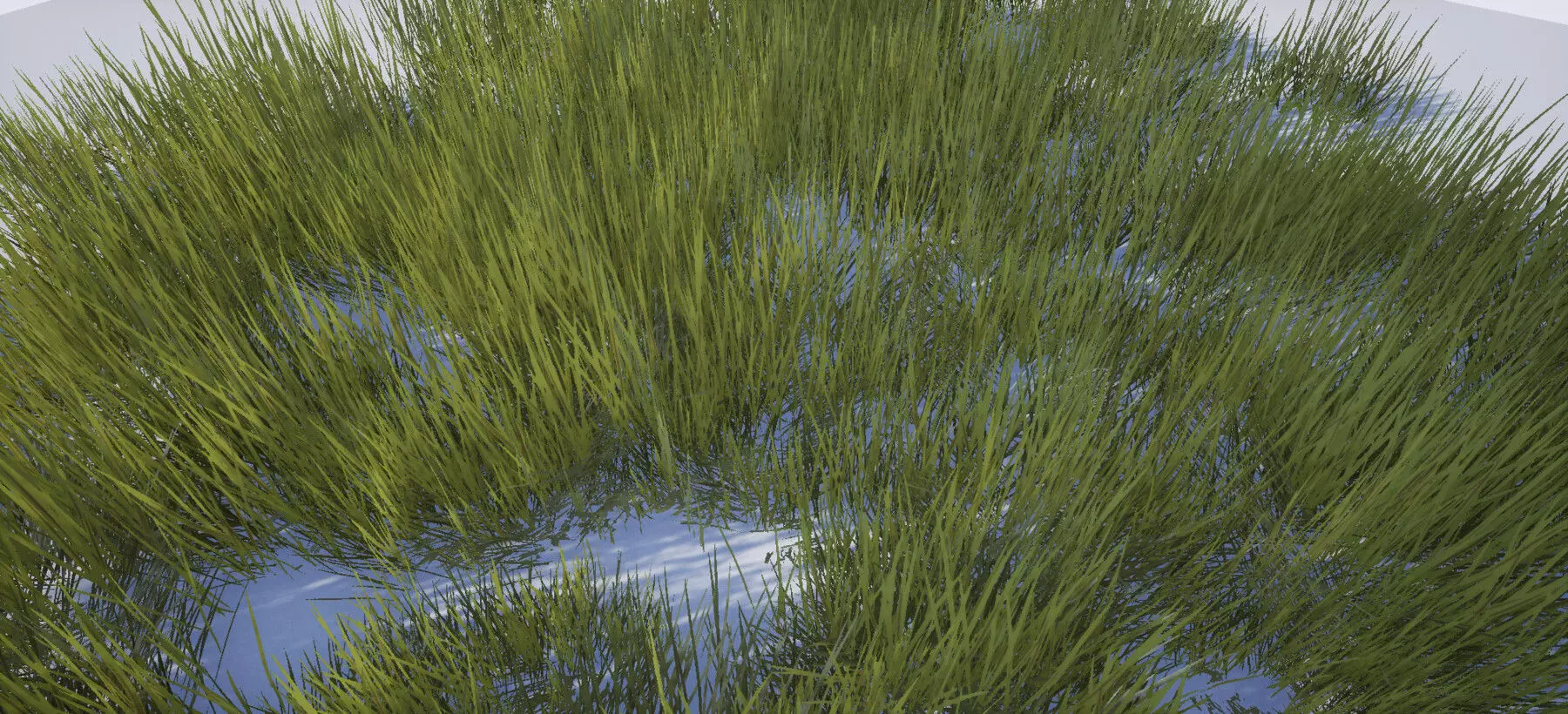 STYLIZED GRASS GENERATOR for Substance 3D Painter-Designer Low-poly 3D model