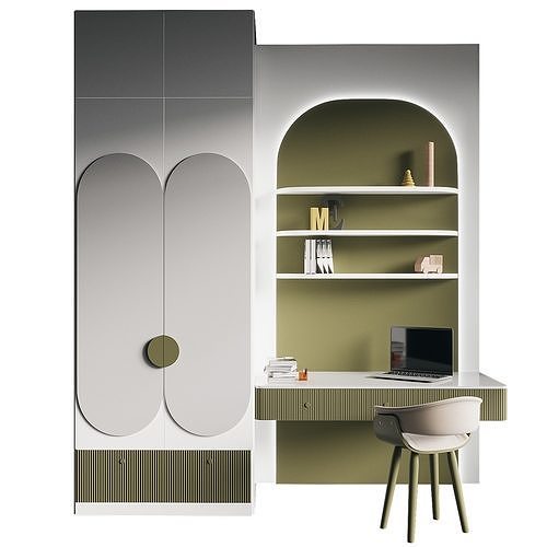 Workplace  02 3D model