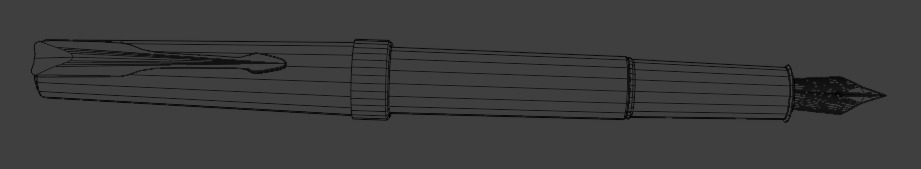 Fountain Pen 3D model_7