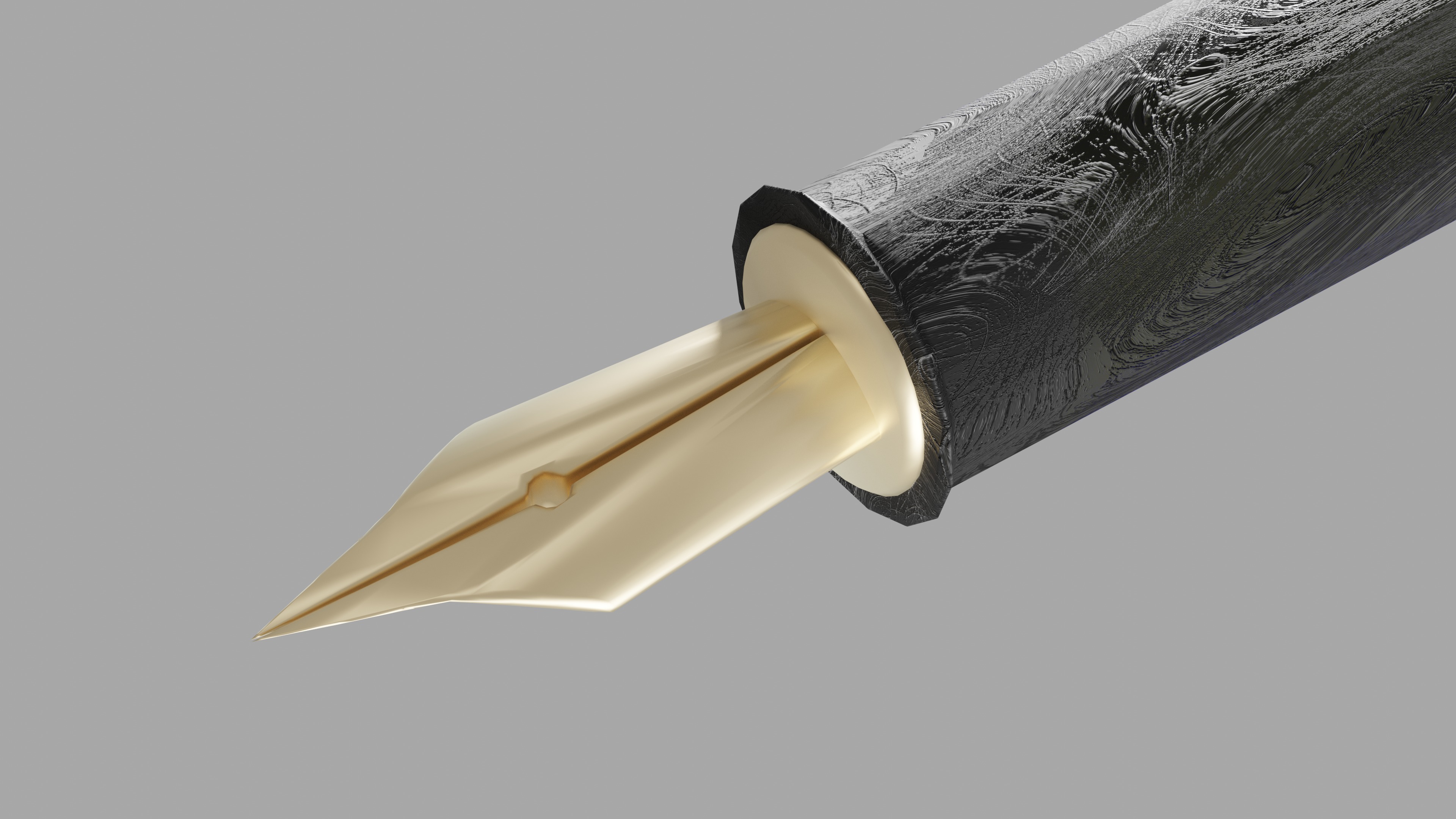 Fountain Pen 3D model_4