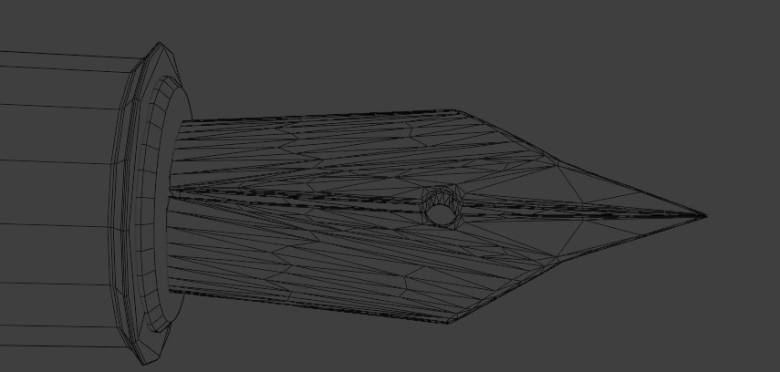 Fountain Pen 3D model_8