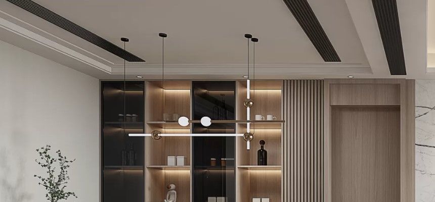 3DSMAX - Modern Dining Room Scene - Vray Render 3D model_3