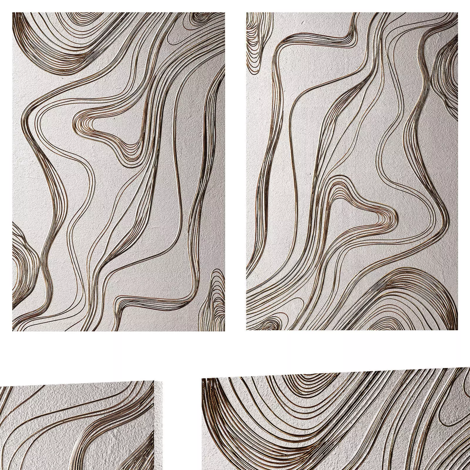 Aria Wall decor by Palecek 3D model_0