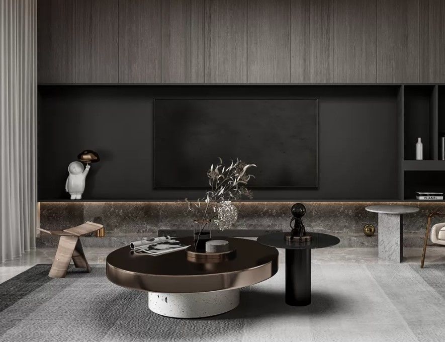 3DSMAX - Modern Dining Room Scene - Vray Render 3D model_3