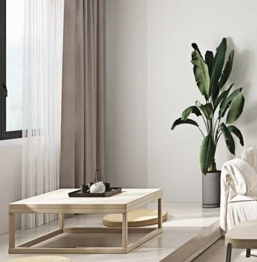 3DSMAX - Modern Dining Room Scene - Vray Render 3D model_1