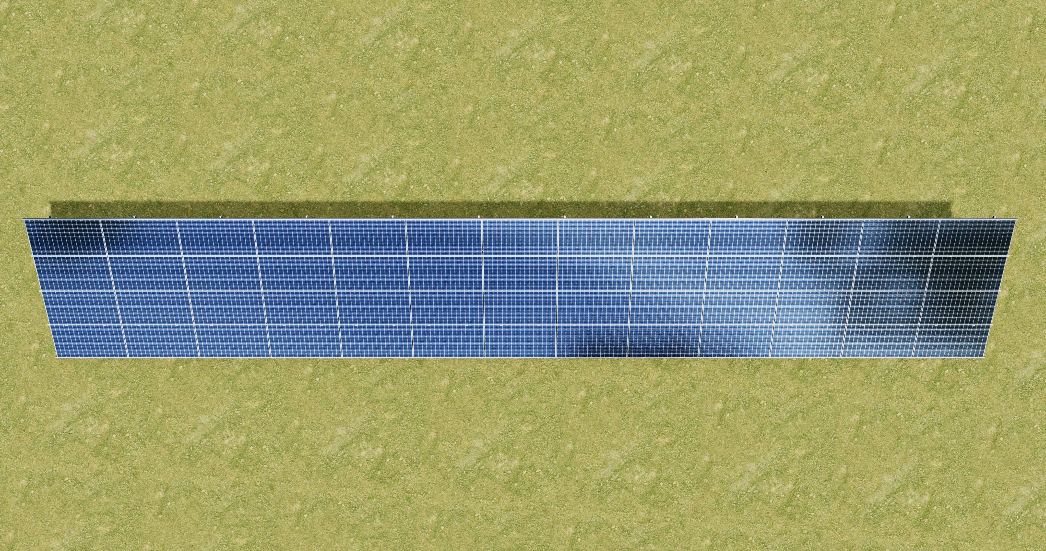 Solar Panel Steel Construction Type 21 3D model_7