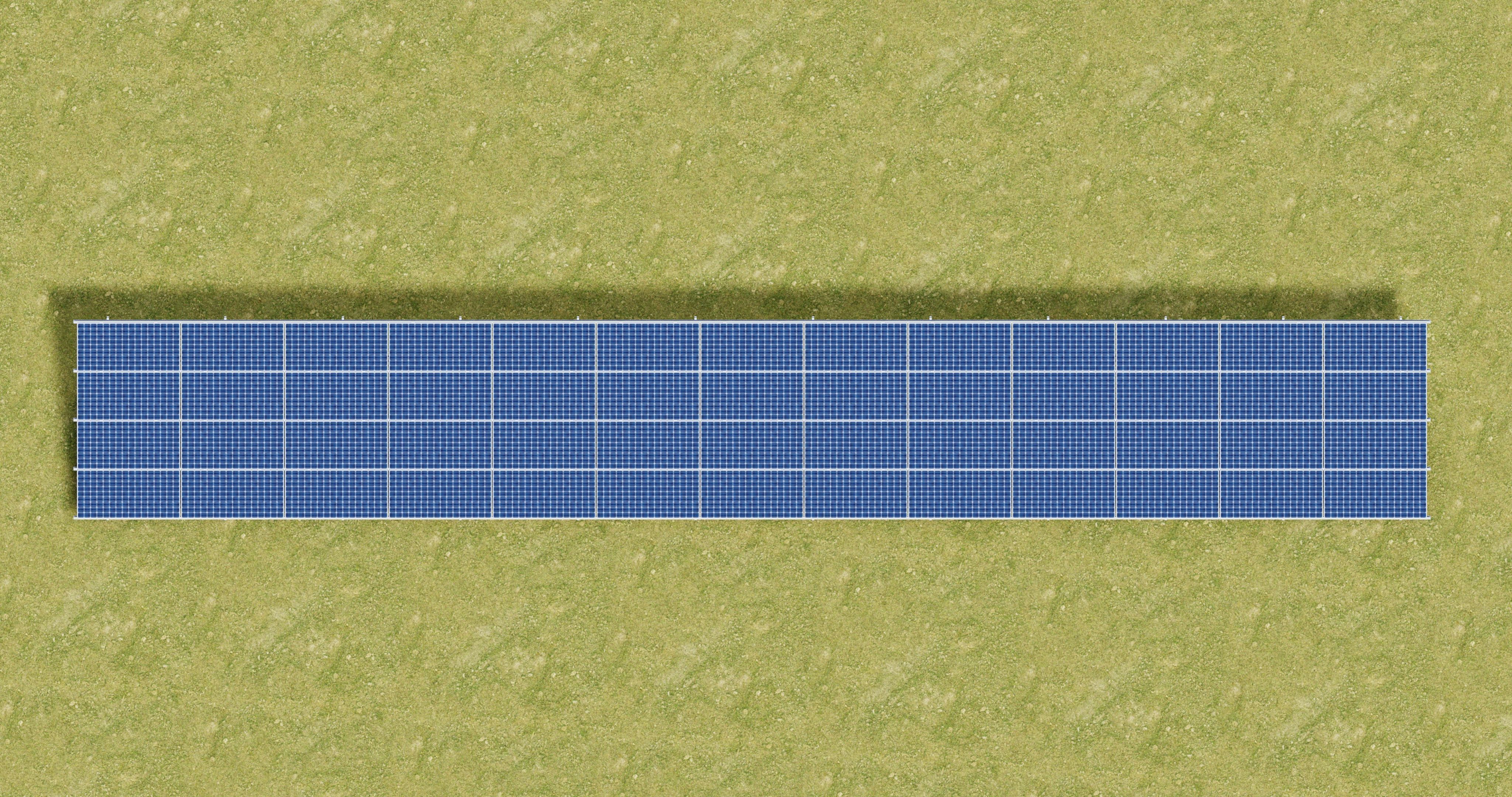 Solar Panel Steel Construction Type 21 3D model_5