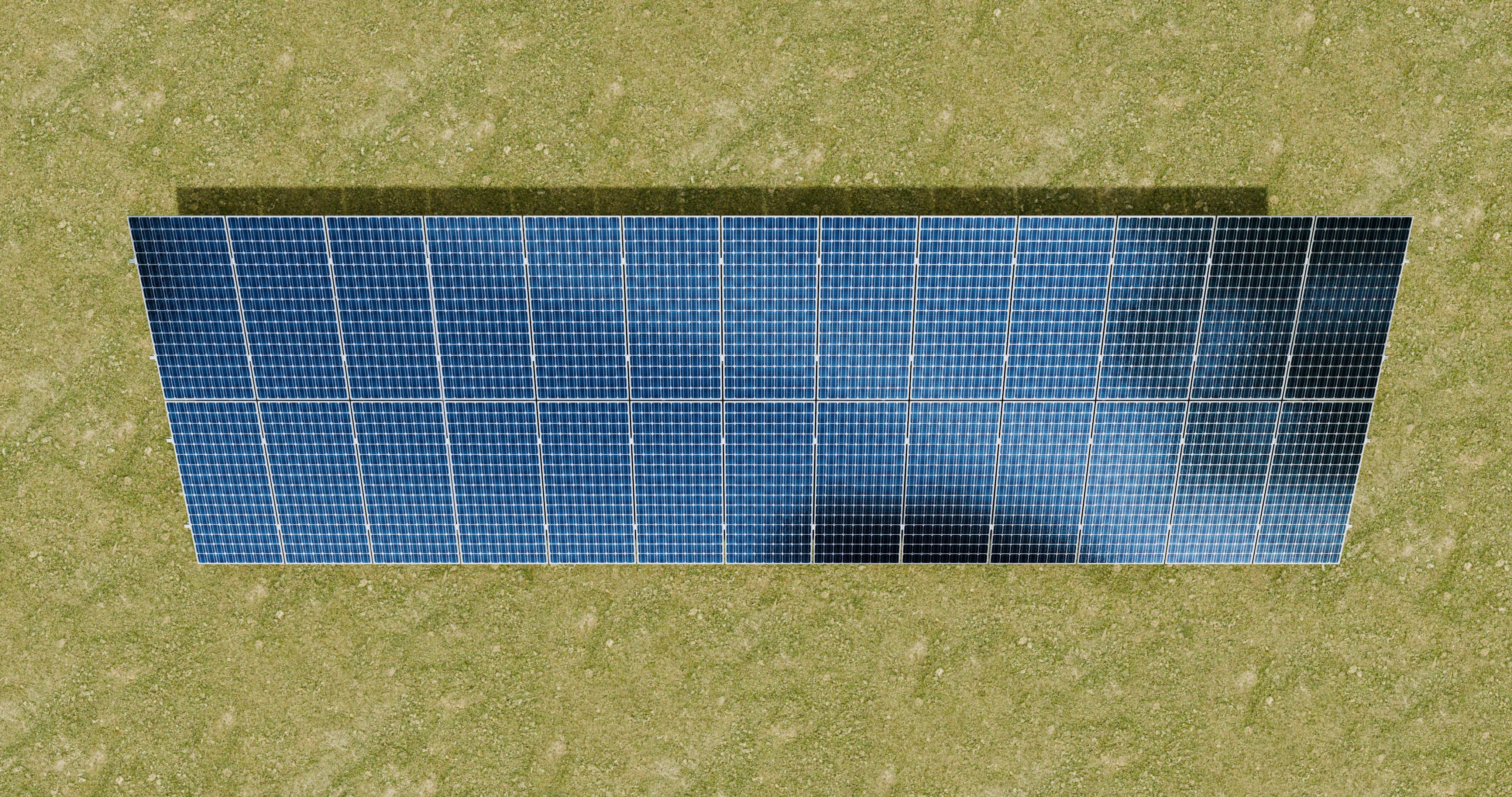 Solar Panel Steel Construction Type 22 3D model_9