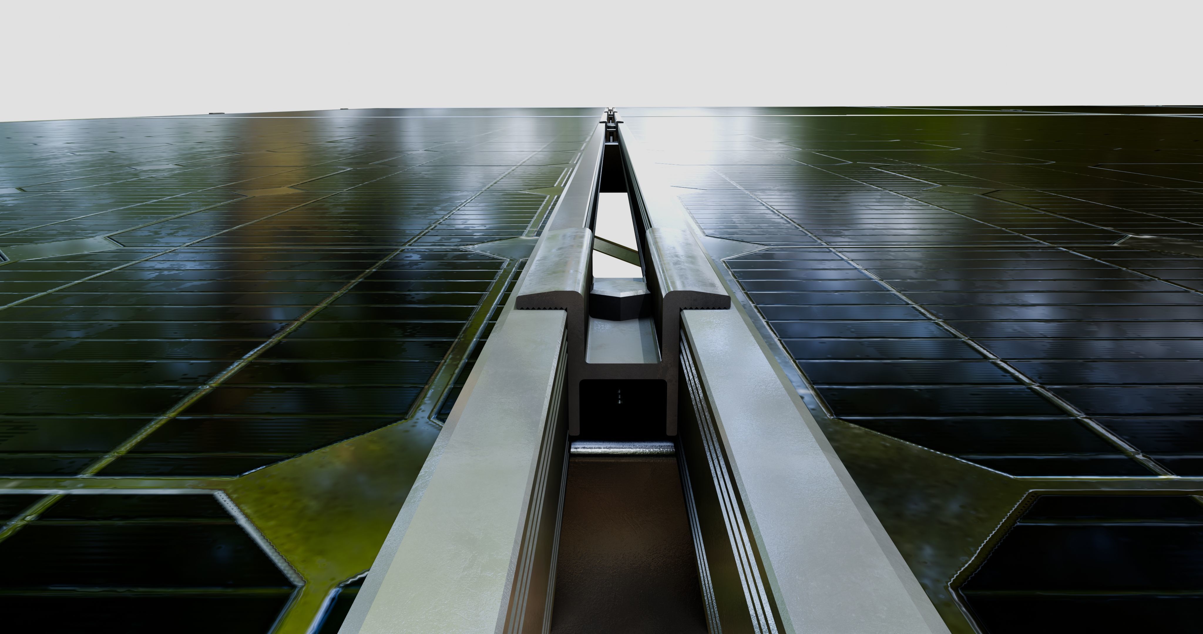 Solar Panel Steel Construction Type 22 3D model_21