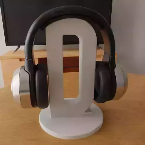 headphone holder stand letter d