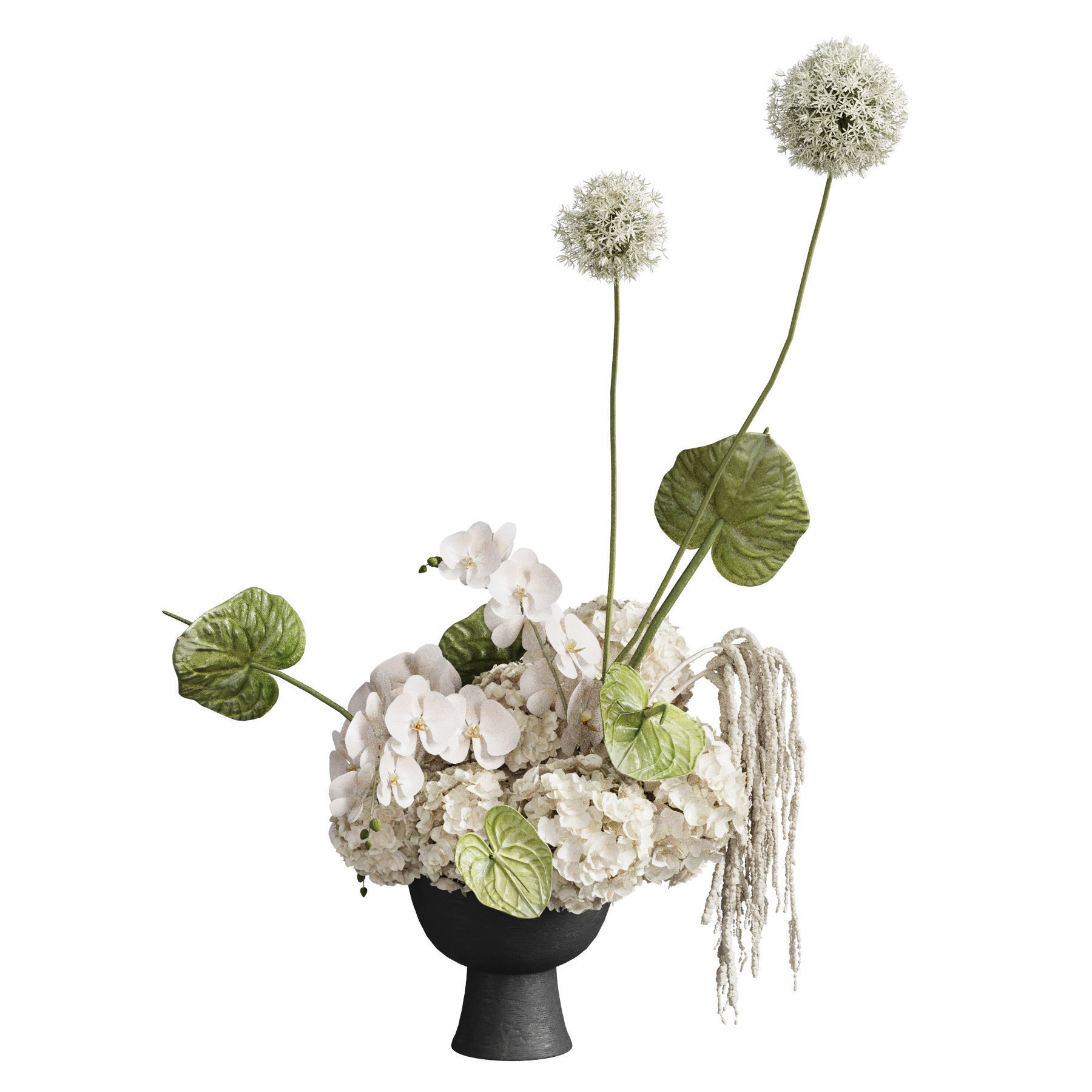 Flower In Vase  49 3D model_1