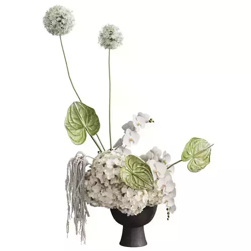 Flower In Vase  49 3D model