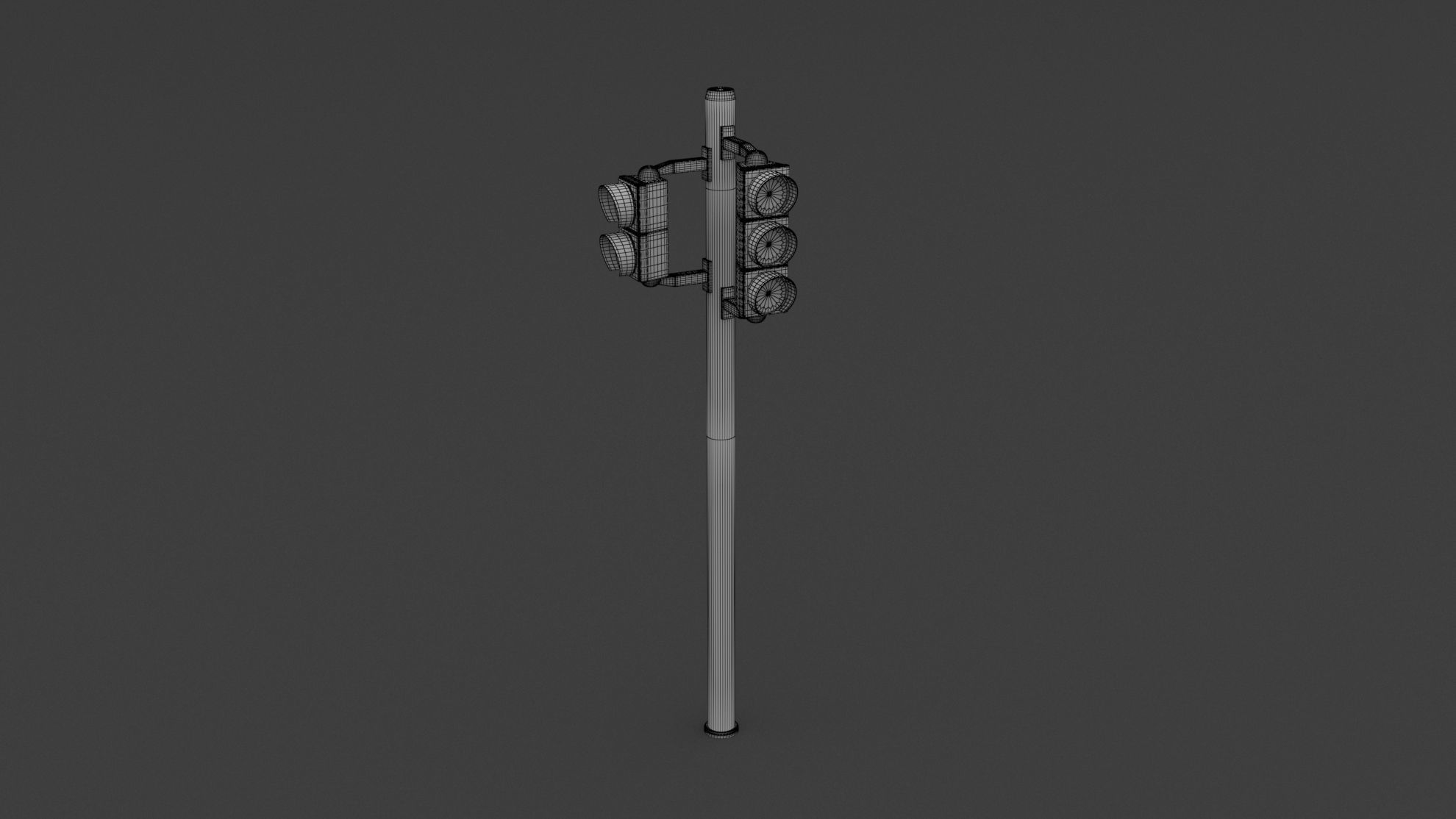 Traffic Light v1 3D model_6