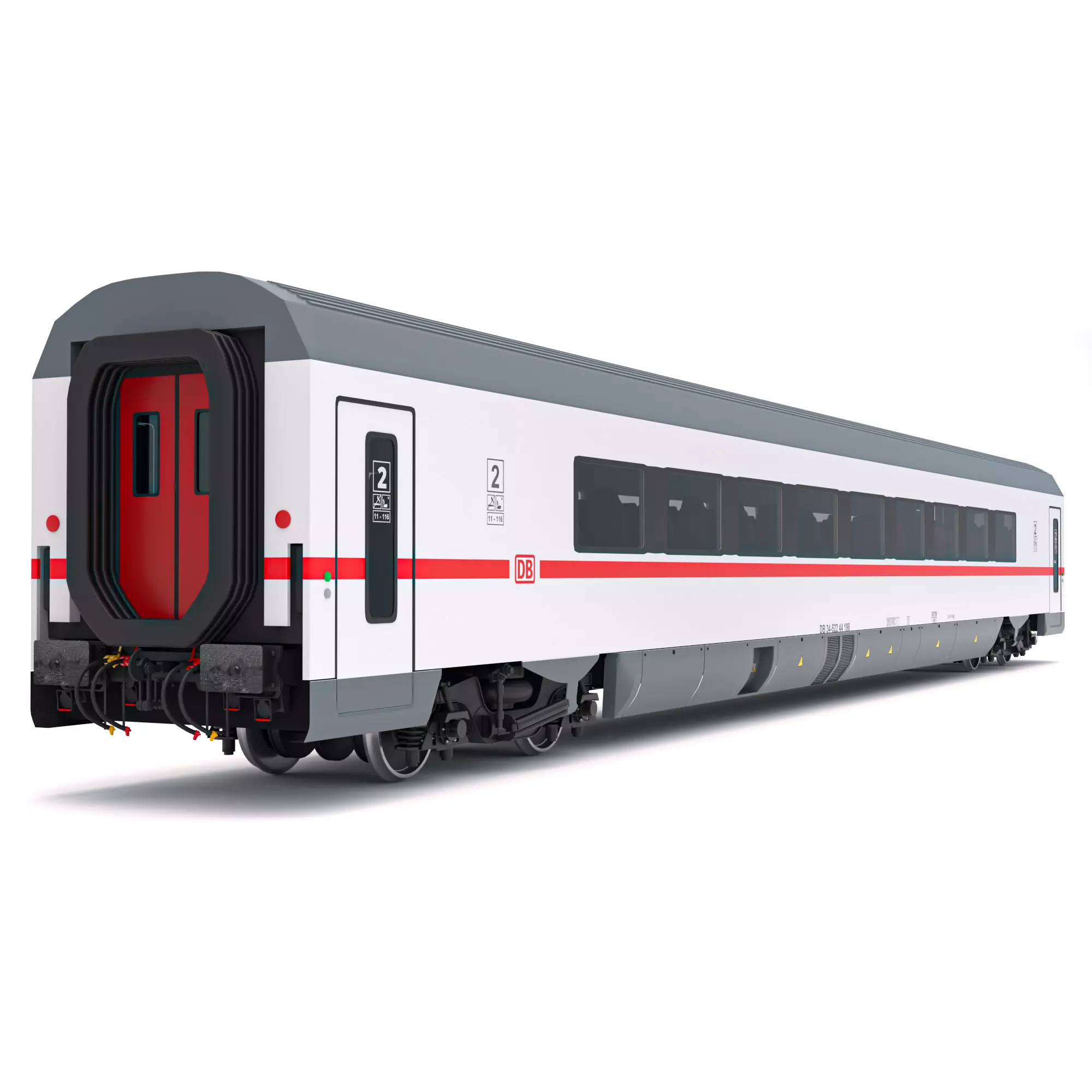 Ampz Rail Wagon DB 3D model