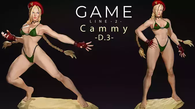 Cammy - D3 - STL
