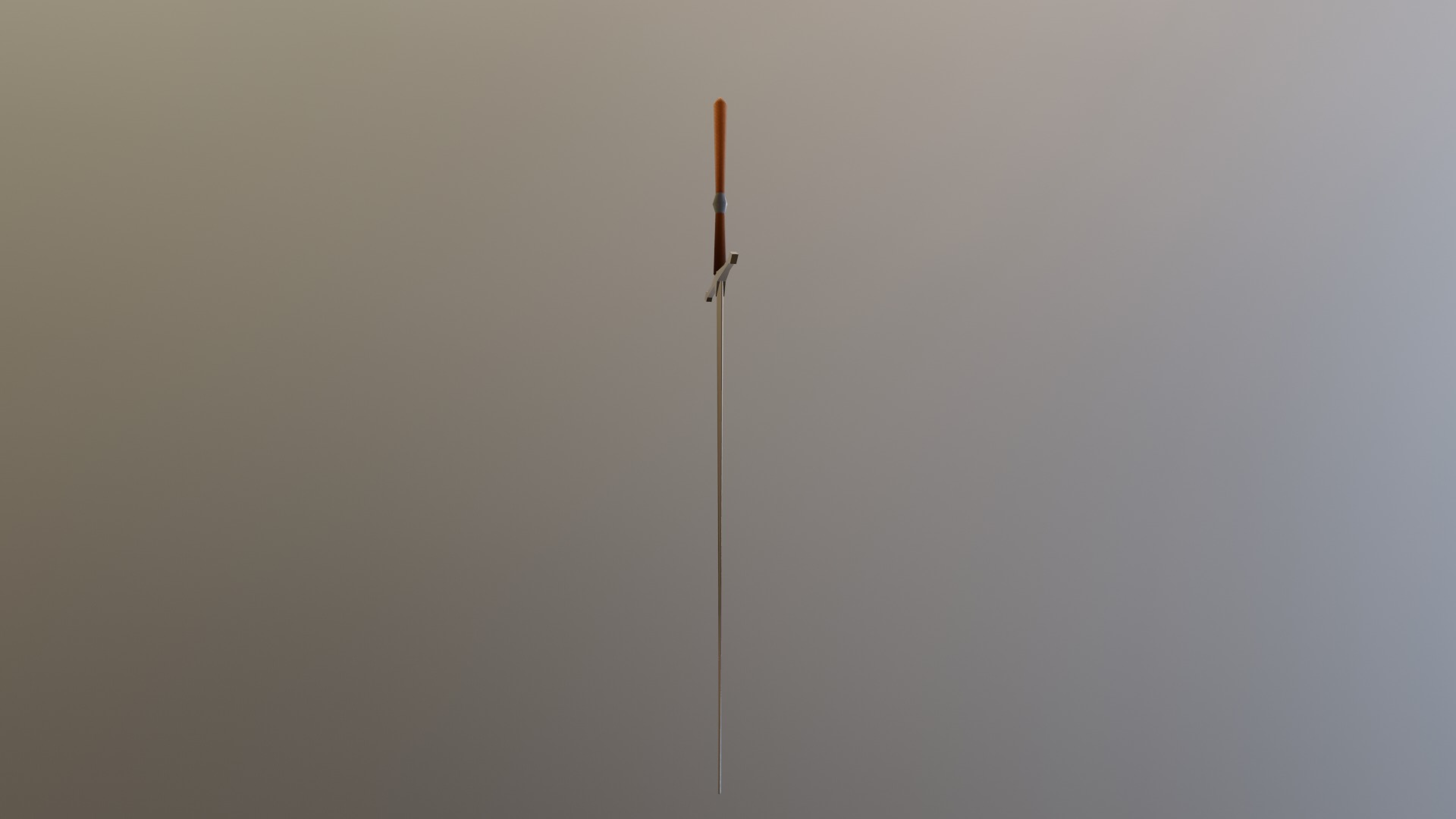 standard sword Low-poly 3D model_20