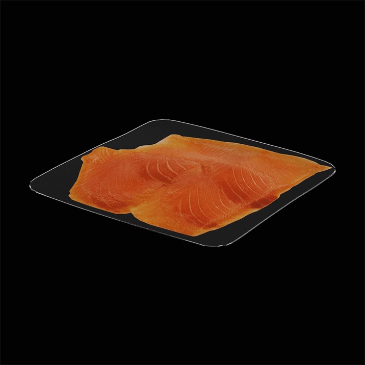 Sliced Salmon 3D model_5