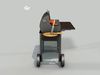 grill barbecue steam 3D model_1