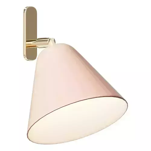 Wall sconce made of Copita metal 3D model