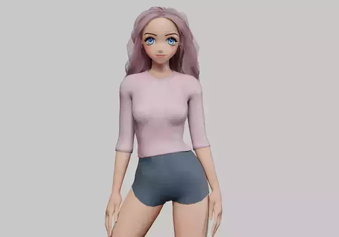 sweet cute girl V33816 