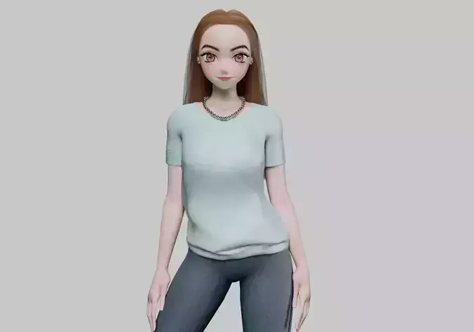 cute Standard girl V31589 