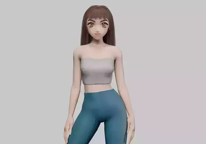 cool cute girl V29891 